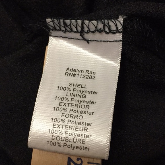 Adeline Rae black lace v shape back dress - Picture 3 of 8